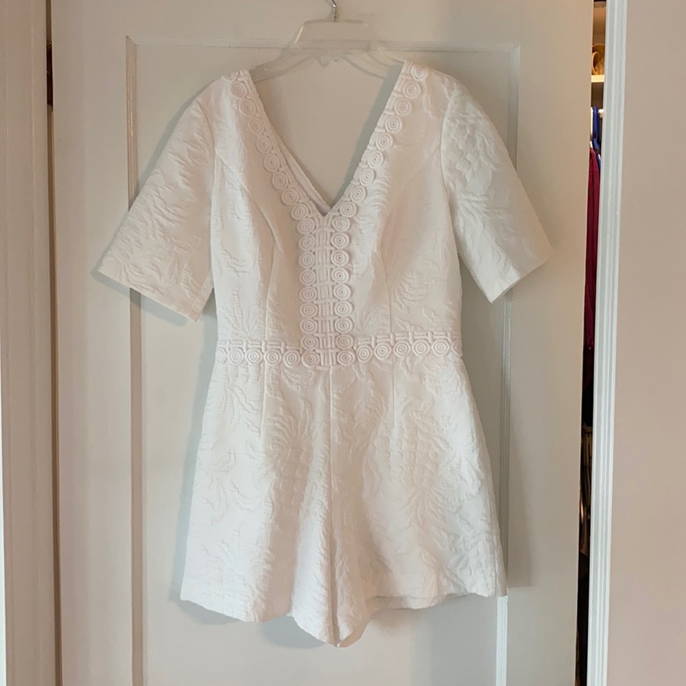 Lilly Pulitzer size 4 white romper